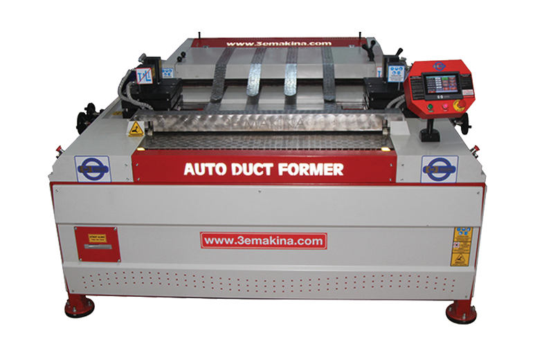 3E MAKİNA Auto duct line machine, Duct zipper seam closer